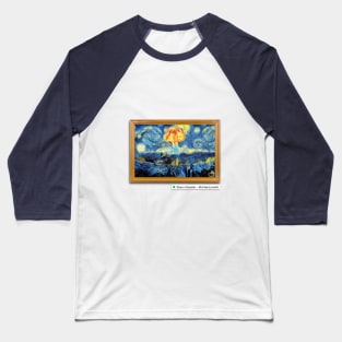 Starry Disaster Baseball T-Shirt